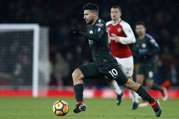 
Aguero không khi bàn ở trận đấu này nhưng anh thi đấu vẫn rất ấn tượng, cầu thủ người Argentina chơi hay chỉ sau Sane ở trận đấu này
