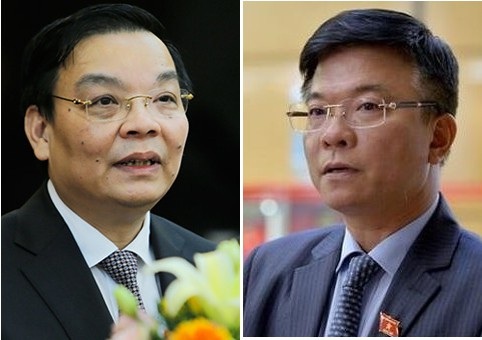 Bộ trưởng Tư pháp, KH-CN trả lời chất vấn “hỏi nhanh đáp gọn” - 1 Bộ trưởng KH-CN Chu Ngọc Anh (trái) và Bộ trưởng Tư pháp Lê Thành Long được thực hiện phiên trả lời chất vấn đầu tiên theo hình thức hỏi nhanh đáp gọn.