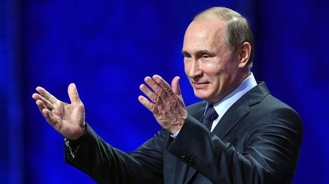 Chủ tịch nước Trần Đại Quang gửi thư chúc mừng Tổng thống Nga Putin - 1 Tổng thống Vladimir Putin (Ảnh: Getty)