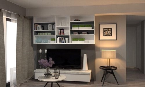 Chốn đi về sang trọng, ấm cúng của Hoa hậu chuyển giới Quốc tế Hương Giang - 6 Được biết cô đã tự lên ý tưởng thiết kế tổng quan cho căn hộ của mình và sau đó nhờ kiến trúc sư lên bản vẽ chi tiết.
