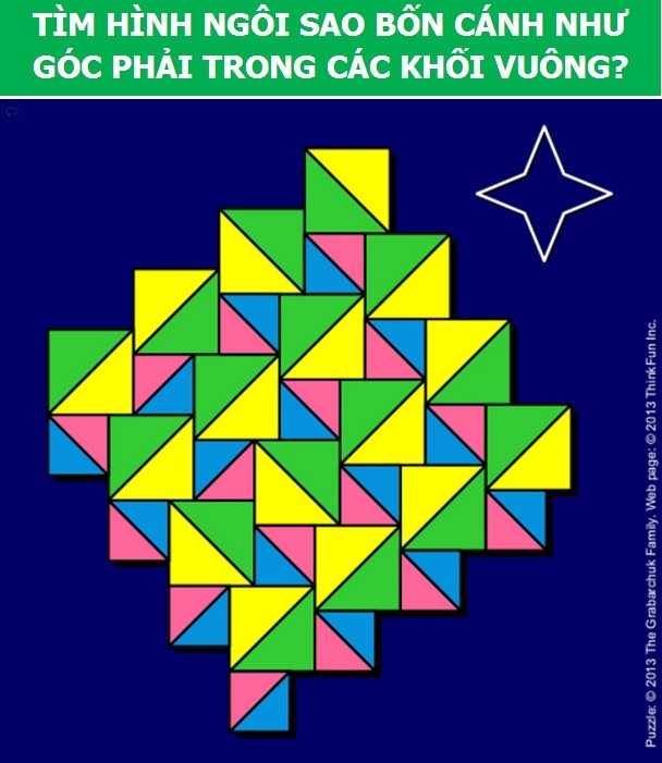 Những câu hỏi IQ giúp bạn rèn luyện trí não và thị giác - 9 Những câu hỏi IQ giúp bạn rèn luyện trí não và thị giác - 9