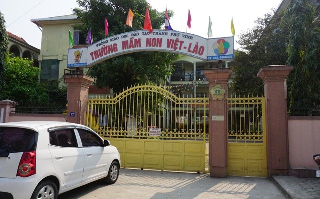 Trường Mầm non Việt - Lào, nơi nữ sinh P.T.H thực tập