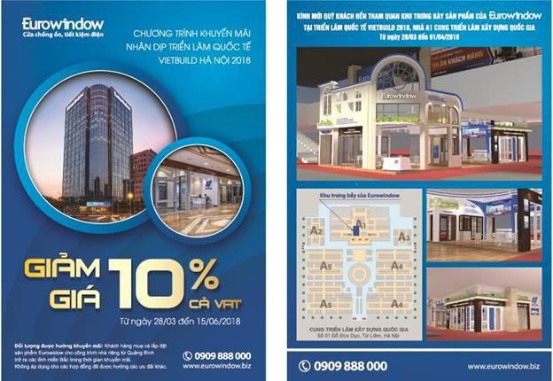 Eurowindow giới thiệu sản phẩm cửa thông minh tại Vietbuild Hà Nội 2018 - 3 Eurowindow giới thiệu sản phẩm cửa thông minh tại Vietbuild Hà Nội 2018 - 3