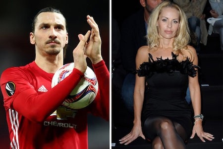 Cổ động viên MU tiếc nuối cô bạn gái nóng bỏng của Ibrahimovic - 1 Helena Seger là người bạn đời xinh đẹp, đáng ngưỡng mộ của Ibra