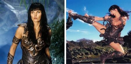 Lucy Lawless, ngôi sao nổi tiếng của loạt phim “Xena: Warrior princess” không thể tự mình thực hiện hết các cảnh quay hành động và Zoë Bell chính là người đã đóng thế cho Lucy Lawless.