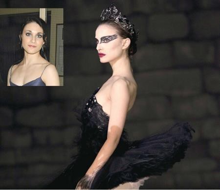 Natalie Portman đã phải học múa ba-lê cật lực và đã giảm tới 9kg cho vai diễn trong “Black swan”. Tuy vậy, trong những cảnh quay đòi hỏi kĩ thuật cao thì một vũ công ba-lê chuyên nghiệp như Sarah Lane mới thực sự là sự lựa chọn hoàn hảo.
