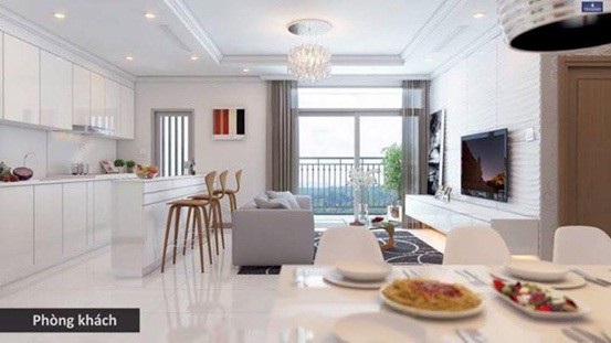 Người mua nhà quan tâm hơn tới không gian sống và tiện nghi sống - 2 Intracom Riverside là một trong những dự án có được vị trí đắc địa, tầm nhìn không hạn chế sẽ giúp bạn và con cái có được cuộc sống trọn vẹn. (Phối cảnh thiết kế một căn hộ)