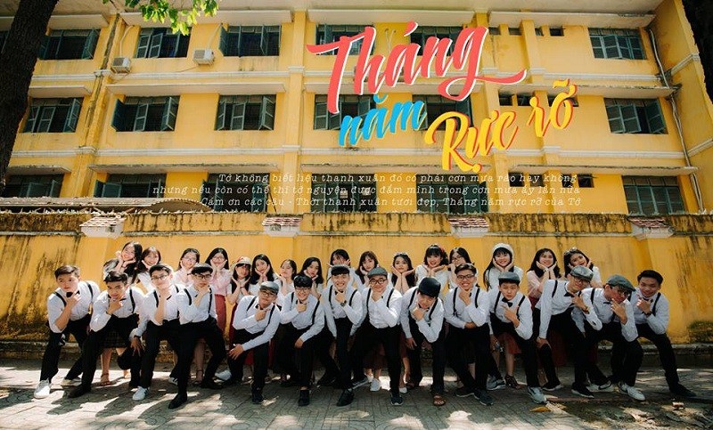 Kỷ yếu đậm phong cách “Tháng năm rực rỡ” của học sinh Sài Gòn - 11 Kỷ yếu đậm phong cách “Tháng năm rực rỡ” của học sinh Sài Gòn - 11