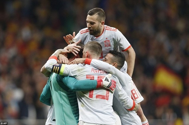 Tây Ban Nha chốt xong danh sách 23 cầu thủ dự World Cup 2018? - 1
Tây Ban Nha đã hình thành xong bộ khung dự World Cup 2018