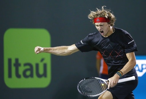 Miami Open: Loại Del Potro, Isner tranh cúp với "thần đồng" A.Zverev - 2
Alexander Zverev đang hướng tới chức vô địch đầu tiên ở Miamia Open