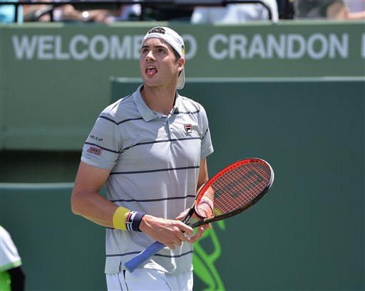 Miami Open: Loại Del Potro, Isner tranh cúp với "thần đồng" A.Zverev - 1
Isner đã hạ Del Potro bằng phong độ ấn tượng