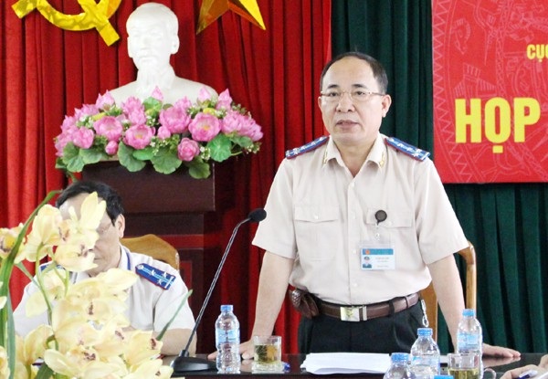 Cục trưởng Thi hành án dân sự Hà Nội cấm cán bộ đi lễ hội giờ hành chính - 1 Cục trưởng Cục Thi hành án dân sự Hà Nội Lê Quang Tiến.