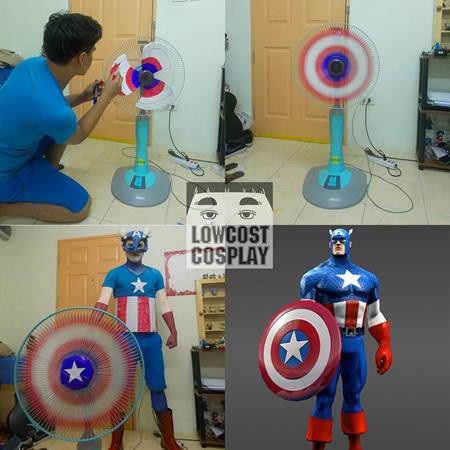 Những màn đạo nhái phim ảnh “chất như nước cất” - 14 Đã là fan hâm mộ của Captain America thì bạn không thể bỏ qua được màn “đạo nhái” ấn tượng nhường này