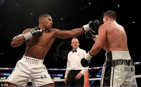 Đây là trận đấu đầu tiên Anthony Joshua phải thi đấu đủ 12 hiệp