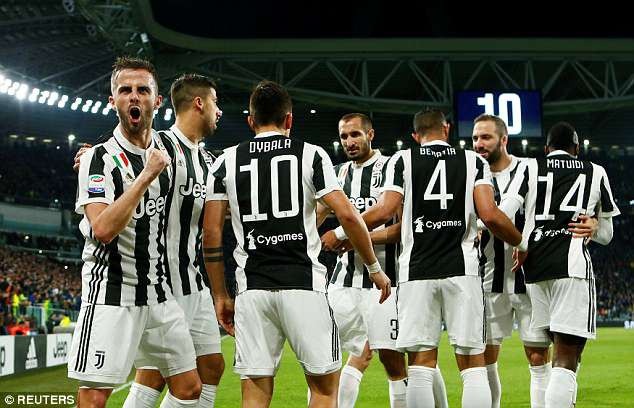 Juventus 3-1 AC Milan: “Tê giác” Gattuso cũng bó tay - 1 Juventus giành chiến thắng với tỷ số 3-1 trước AC Milan