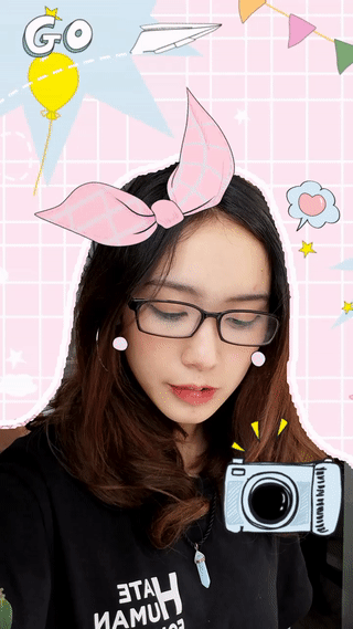 Mua smartphone nào để "tán đổ" một cô gái ngay từ cái nhìn đầu tiên? - 4 AR Selfie hỗ trợ cả quay video với hiệu ứng phông nền trực tiếp nữa.