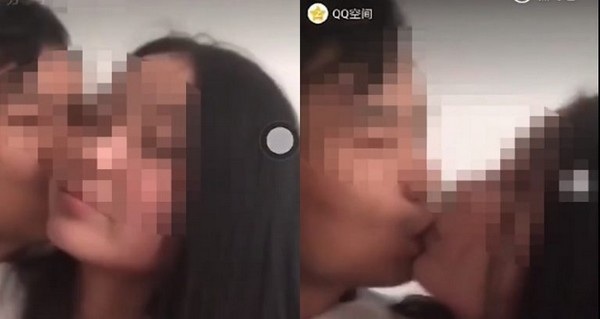 Thầy giáo bị đuổi việc vì vô tình đăng video hôn học sinh lên mạng xã hội - 1 Đoạn clip thân mật giữa thầy giáo và nữ sinh mà Gia dự định đăng lên mạng xã hội ở chế độ riêng tư để giữ làm kỷ niệm
