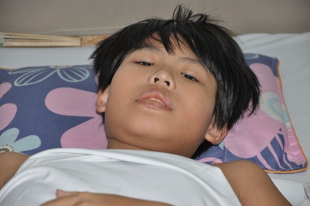 Sau 1 thời gian điều trị tại bệnh viện Việt Đức, đến nay Thanh đã ổn hơn rất nhiều.