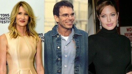 Trước khi trở thành người thứ ba xen vào cuộc hôn nhân của Brad Pitt - Jennifer Aniston, Angelina Jolie cũng đã làm “tiểu tam” khiến cho Billy Bob Thornton phũ phàng chia tay với nữ diễn viên Laura Dern. Thậm chí Angelina Jolie còn ra tay nhanh gọn đến mức, Laura Dern chỉ có thể cay đắng chia sẻ rằng: “Tôi rời khỏi mái nhà của hai đứa để đóng một bộ phim, và khi tôi đang ở xa, bạn trai tôi đã kết hôn, rồi tôi không bao giờ nghe gì về anh ta nữa”.