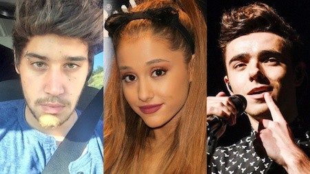 Nhiều fans hâm mộ chú ý đến chuyện chia tay của Ariana Grande và Big Sean mà quên mất rằng, nữ ca sĩ 9x từng là tâm điểm trong tam giác tình yêu với Jai Brooks và Nathan Sykes. Sau khi bị Nathan Sykes cướp mất người thương, Jai Brooks đã phải sầu khổ than thở rằng: “Nathan có thể là một anh chàng top đầu, hoặc là một người dễ thương, nhưng những gì anh ta làm là sai. Anh ta can thiệp vào cuộc sống của tôi và không tôn trọng mối quan hệ của tôi”.