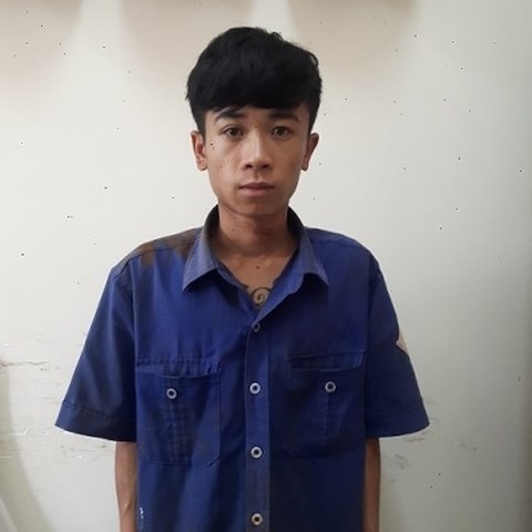 Đối tượng Lai tại cơ quan điều tra