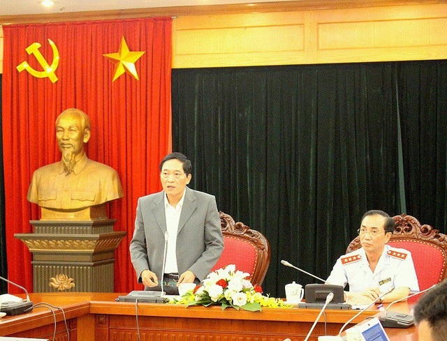 Chính thức công bố Quyết định Thanh tra Bộ Khoa học và Công nghệ - 1
Thứ trưởng Bộ KH&CN Trần Văn Tùng khẳng định, sẽ cung cấp thông tin, tài liệu kịp thời, đồng thời chỉ đạo các đơn vị liên quan phối hợp chặt chẽ, tạo điều kiện thuận lợi để đoàn thanh tra làm việc.