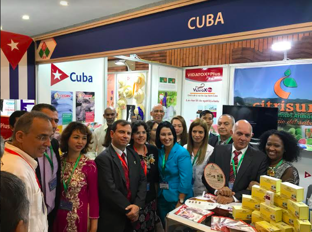 Nọc bọ cạp xanh Cuba tại Vietnam Expo 2018 - 3 Nọc bọ cạp xanh Cuba tại Vietnam Expo 2018 - 3
