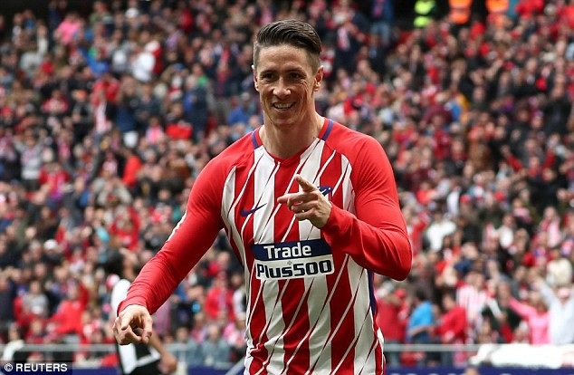 Torres cán mốc 100 bàn ở La Liga trong ngày Atletico đại thắng - 7
Torres đã cán mốc 100 bàn thắng trong sự nghiệp tại La Liga và đều trong màu áo Atletico