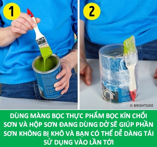 Những công dụng “đáng ngạc nhiên” của màng bọc thực phẩm - 3 Những công dụng “đáng ngạc nhiên” của màng bọc thực phẩm - 3