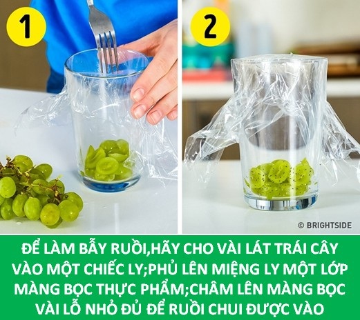 Những công dụng “đáng ngạc nhiên” của màng bọc thực phẩm - 4 Những công dụng “đáng ngạc nhiên” của màng bọc thực phẩm - 4