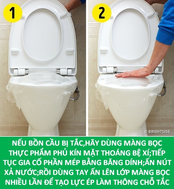 Những công dụng “đáng ngạc nhiên” của màng bọc thực phẩm - 6 Những công dụng “đáng ngạc nhiên” của màng bọc thực phẩm - 6