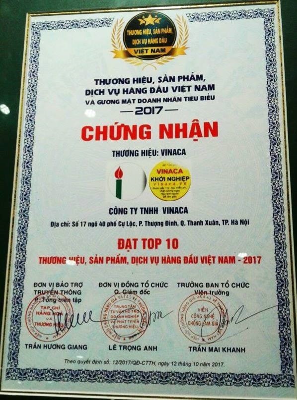 Vụ Vinaca: Tôn vinh rầm rộ nhưng Hiệp hội Chống hàng giả lại nói không liên quan? - 1 Vụ Vinaca: Tôn vinh rầm rộ nhưng Hiệp hội Chống hàng giả lại nói không liên quan? - 1