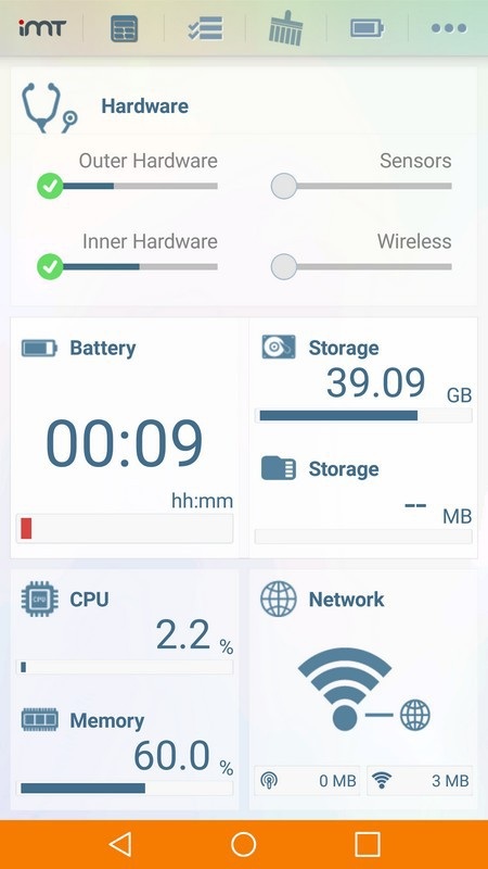 Thủ thuật kiểm tra tình trạng phần cứng và các cảm biến trên smartphone - 1 Thủ thuật kiểm tra tình trạng phần cứng và các cảm biến trên smartphone - 1