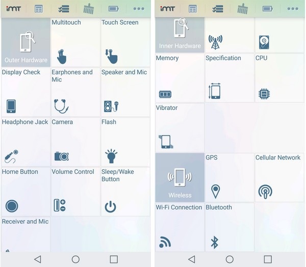 Thủ thuật kiểm tra tình trạng phần cứng và các cảm biến trên smartphone - 3 Thủ thuật kiểm tra tình trạng phần cứng và các cảm biến trên smartphone - 3