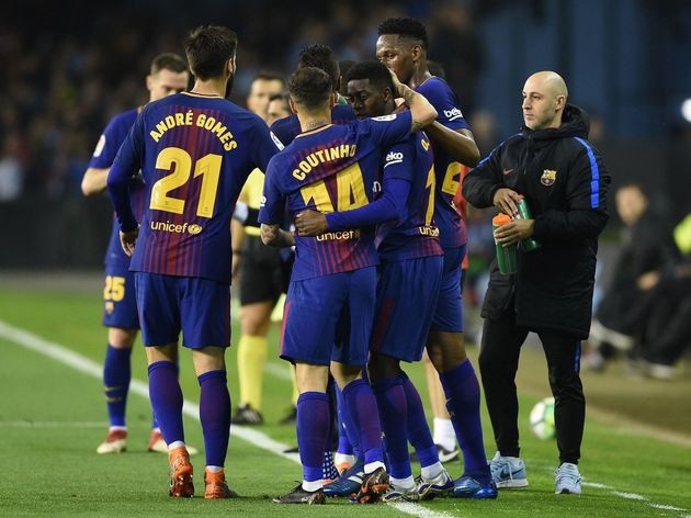 Lò La Masia trứ danh của Barcelona “mất giá” trầm trọng - 1 Barcelona không sử dụng cầu thủ nào từ lò La Masia ở đội hình chính trong trận gặp Celta Vigo