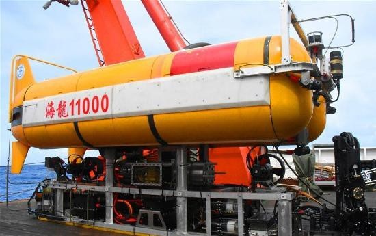 Tàu lặn không người lái của Trung Quốc vượt qua cuộc thử nghiệm 2.000m - 1
Tàu lặn không người lái của Trung Quốc Hailong 11000 vượt qua mốc thử nghiệm lặn sâu 2.000m. Ảnh: chinadaily.com.cn