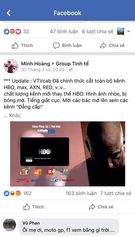 Nhiều khách hàng sử dụng VTVcab ngớ người khi hàng loạt kênh yêu thích bị thay thế - 3 Nhiều người phản ánh về chất lượng của những kênh mới thay thế.