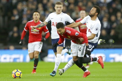 Man Utd - Tottenham: Quyết chiến vì tương lai - 1
MU (áo đỏ) đã thua Tottenham trong trận đấu gần nhất ở Wembley