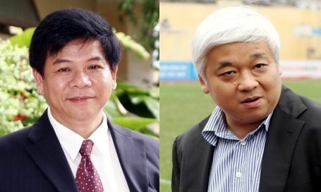 Sếp lớn dây Bầu Kiên: Ra tù kín tiếng, tìm lại thời hoành tráng - 2
Phạm Trung Cang (trái) và bầu Kiên.