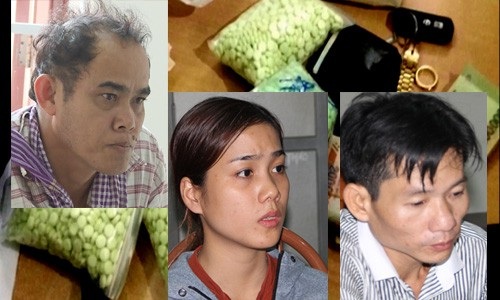 Thu giữ 11kg ma túy, 5 tỷ đồng và "hàng nóng" trong đường dây ma túy xuyên quốc gia - 1 Các đối tượng bị bắt giữ