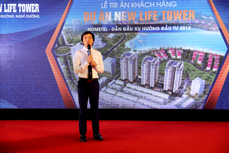 Hơn 300 khách hàng tham dự lễ tri ân khách hàng New Life Tower - 3
Tiềm năng và cơ hội đầu tư tại Hạ Long, cũng như tại dự án New Life Tower được chủ đầu tư chia sẻ thu hút sự quan tâm của đông đảo khách hàng.