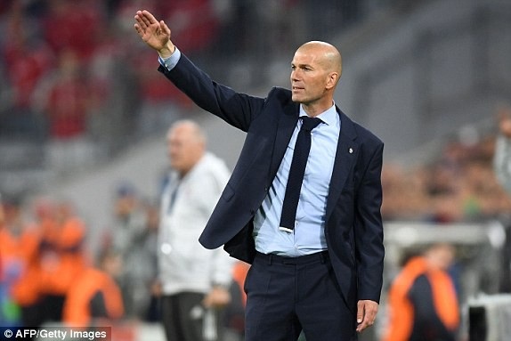 
HLV Zidane đã thể hiện được cái duyên khi đối đầu Bayern Munich
