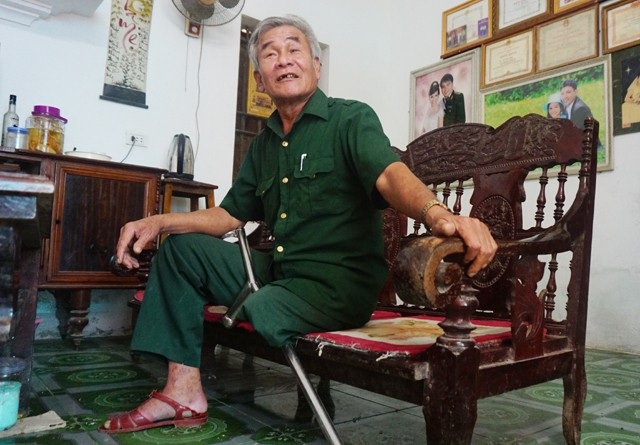 Người lính mất một chân và cuộc đấu trí trên giường bệnh - 1 Cựu chiến binh Lê Văn Long đã để lại một phần thân thể trên chiến trường trong giai đoạn ác liệt nhất của cuộc kháng chiến chống Mỹ cứu nước