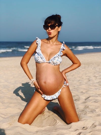 Sắp lâm bồn, siêu mẫu Hà Anh vẫn khoe ảnh bikini bốc lửa - 3 Sắp lâm bồn, siêu mẫu Hà Anh vẫn khoe ảnh bikini bốc lửa - 3