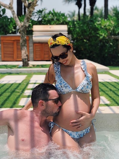 Sắp lâm bồn, siêu mẫu Hà Anh vẫn khoe ảnh bikini bốc lửa - 7 Sắp lâm bồn, siêu mẫu Hà Anh vẫn khoe ảnh bikini bốc lửa - 7