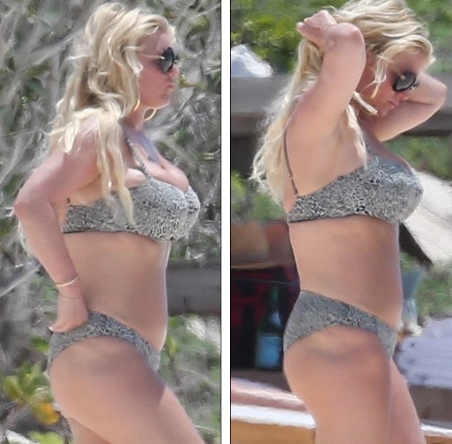 Jessica Simpson khoe dáng nảy nở - 3
Jessica Simpson vẫn thon gọn sau 2 lần sinh nở