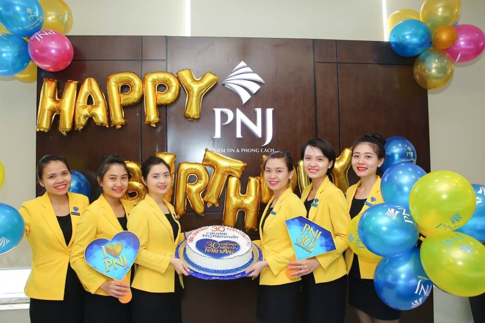 PNJ  Chúc mừng sinh nhật Vàng của PNJ Cảm ơn sự tin yêu  Facebook