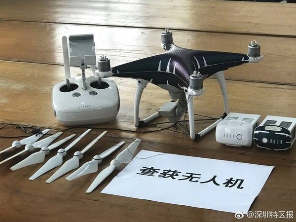 "Hãi hùng" vụ buôn lậu iPhone trị giá 80 triệu USD - 1 Chiếc máy bay không người lái được sử dụng trong vụ buôn lậu
