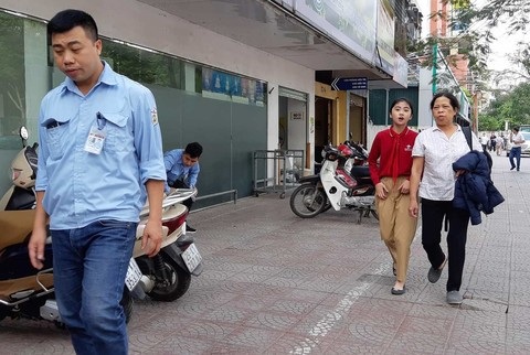 Hà Nội: Một bảo vệ siêu thị tử vong sau khi giằng co với dân phòng - 1 Khu vực xảy ra sự việc khiến một bảo vệ siêu thị tử vong (Ảnh: CTV).