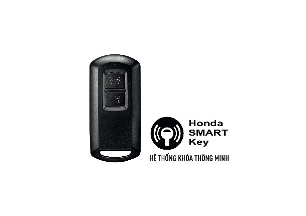 Cùng Honda Air Blade thể hiện đẳng cấp - 2
Hệ thống khoá thông minh Smart Key giúp xác định vị trí xe và mở xe từ xa chỉ có ở phiên bản đặc biệt 2018